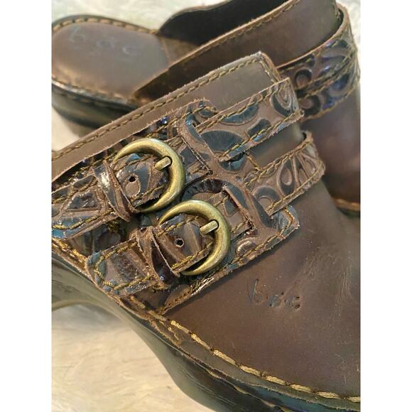 Born women’s leather clogs. Sz 8. Brown. Excellent condition. - Picture 4 of 7
